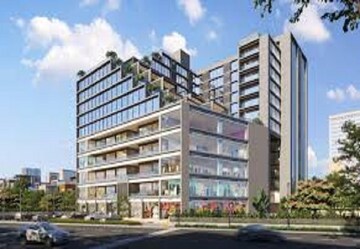  Office Space – Exterior View View at Shivam Trade Center, Ambli - for Rent