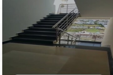 Staircase in 4 BHK Apartment at Haridwar Byepass – for Sale