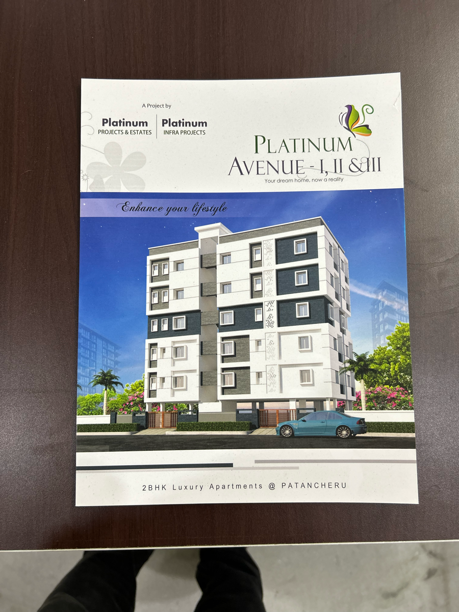 2 BHK Apartment For Sale in Platinum Avenue, Patanche