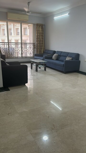 Living Room in 3 BHK Apartment at Hiranandani Glen Croft, Powai – for Rent