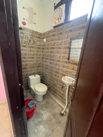 Bathroom in 2 BHK Builder Floor at Chattarpur – for Rent