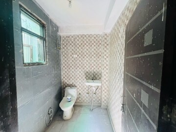 Bathroom in 2 BHK Builder Floor at Chattarpur – for Rent