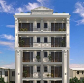 Living Room in 3 BHK Builder Floor at Chattarpur – for Sale