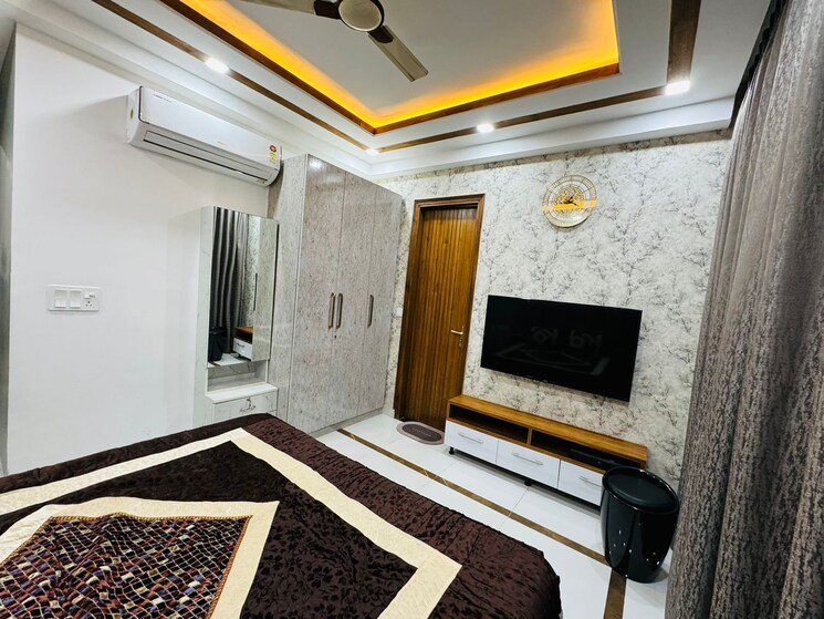 Bedroom, chattarpur 3 Bedroom 1200 Sq.Ft. Builder Floor In Chattarpur Delhi 8467067