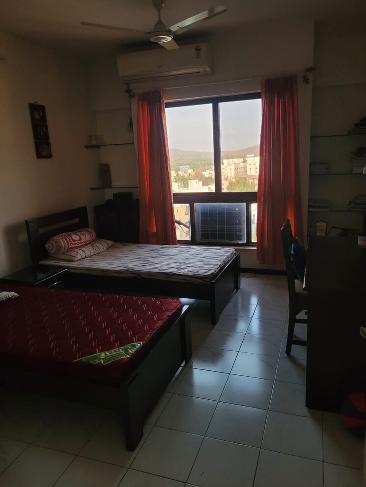 Master Bedroom, clover-village 3 Bedroom 2000 Sq.Ft. Penthouse In Wanowrie Pune 8467091