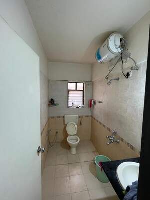 Bathroom in 3 BHK Apartment at Bramha Avenue, Kondhwa – for Sale