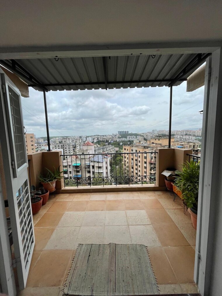 Balcony, bramha-avenue 3 Bedroom 1500 Sq.Ft. Apartment In Kondhwa Pune 8467097