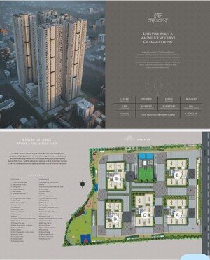 2.5 BHK Apartment For Sale in Candeur Lakescape, Kondapur