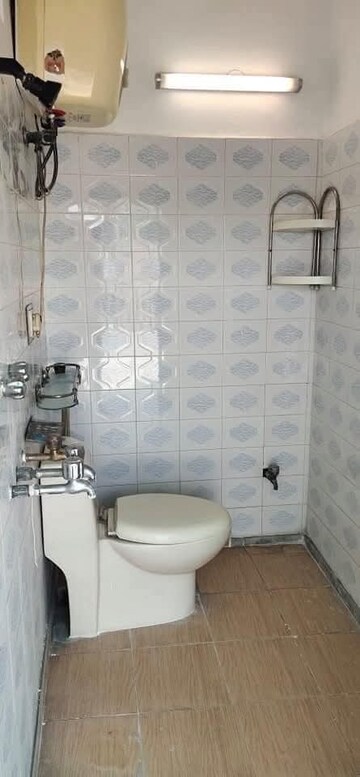 Bathroom in 1 BHK Builder Floor at RWA Choudhary Jagram Marg, Mukundpur – for Rent