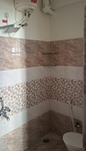 Bathroom in 3 BHK Apartment at Vishnu Vistara, Hi Tech City – for Rent