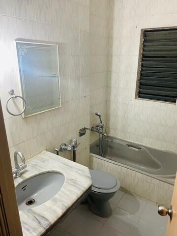 Bathroom in 2 BHK Apartment at Kumar Palmgrove, Kondhwa – for Rent