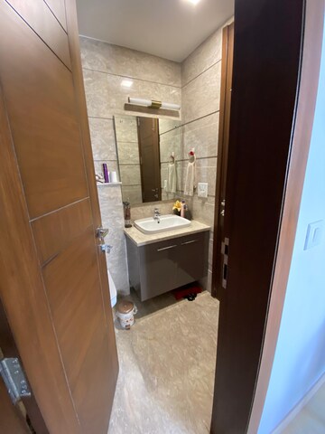 Bathroom in 3 BHK Builder Floor at Dayanand Colony – for Sale
