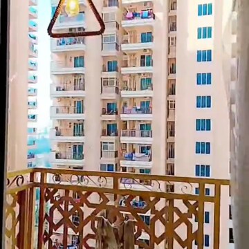 Balcony in 2 BHK Apartment at Migsun Vilaasa Walk, Eta Ii Greater Noida – for Rent