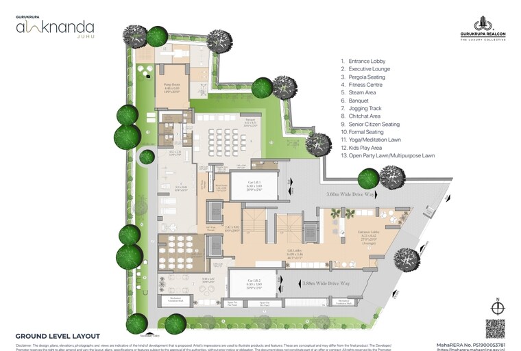 Balcony, gurukrupa-alaknanda 3 Bedroom 1458 Sq.Ft. Apartment In Vile Parle West Mumbai 8467245