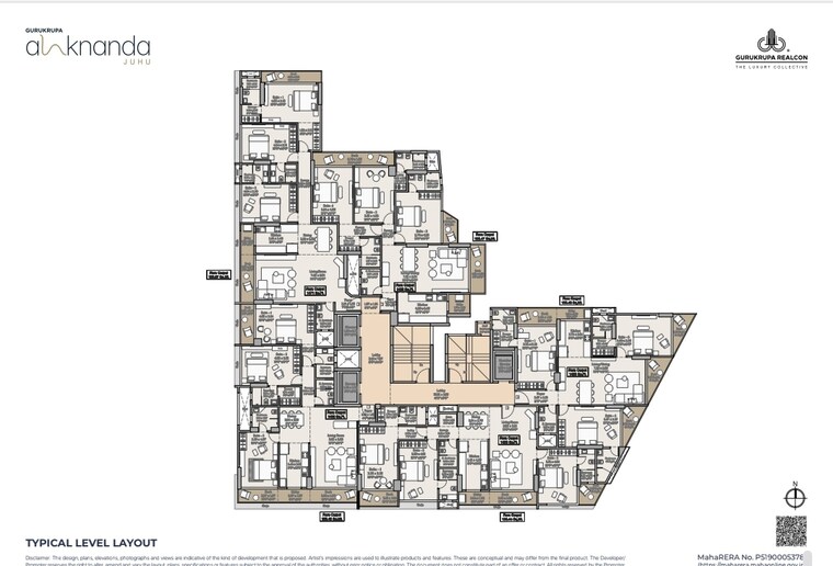 undefined, gurukrupa-alaknanda 3 Bedroom 1458 Sq.Ft. Apartment In Vile Parle West Mumbai 8467245
