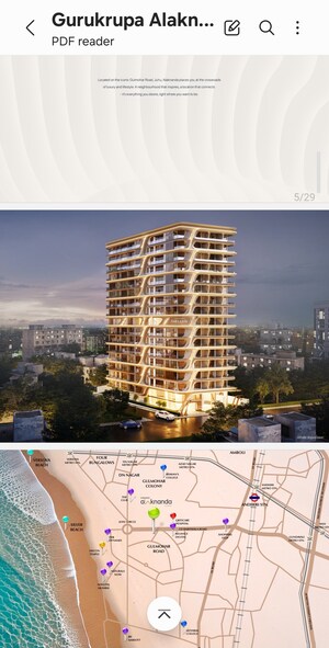 3 BHK Apartment For Sale in Gurukrupa Alaknanda, Vile Parle West