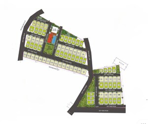 Staircase in 4 BHK Villa at Tellapur – for Sale