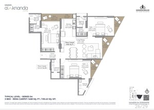 Balcony in 3 BHK Apartment at Gurukrupa Alaknanda, Vile Parle West – for Sale