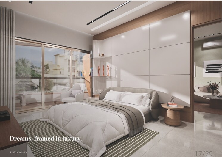 Bedroom, gurukrupa-alaknanda 3 Bedroom 1471 Sq.Ft. Apartment In Vile Parle West Mumbai 8467255