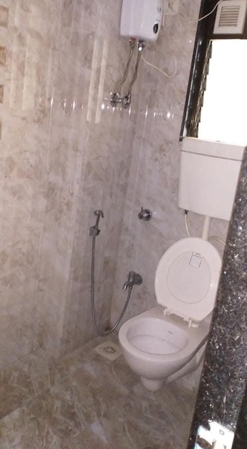 Bathroom in 2 BHK Apartment at Bhoomi Acropolis, Virar West – for Rent
