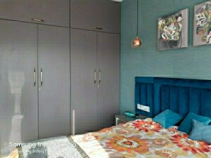 Bedroom in 3 BHK Apartment at Vasant Valley Ivy Tower, Malad East – for Sale