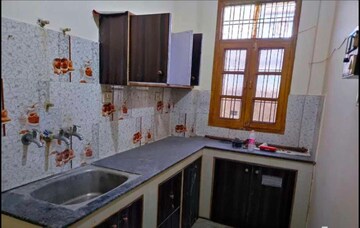 Kitchen in 3 BHK Builder Floor at DLF Vibhuti Khand, Gomti Nagar – for Rent