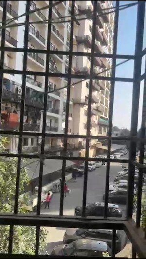 Living Room in 3 BHK Apartment at Rohtas Plumeria, Gomti Nagar – for Sale