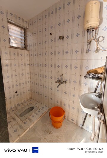 Bathroom in 2 BHK Apartment at Mahavir Apartment Nerul, Nerul – for Rent