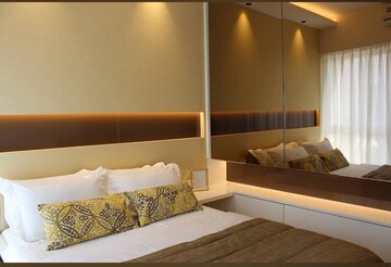 Bedroom in 2 BHK Apartment at Omkar Ananta, Goregaon East – for Rent