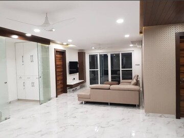 Living Room in 4 BHK Villa at DSR Reganti, Madhapur – for Rent
