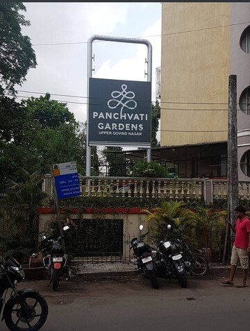Living Room in 3 BHK Apartment at Panchavati Gardens, Malad East – for Sale