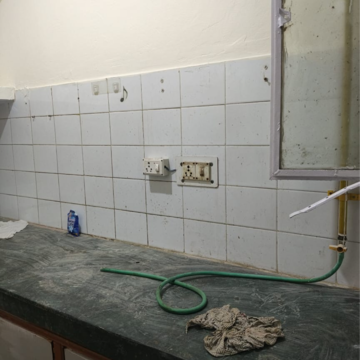 Kitchen in 1 RK Builder Floor at Saket – for Rent