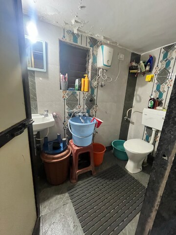 Attached Bathroom in 2 BHK Apartment at Vasudev Sky High, Kanakia Road – for Sale