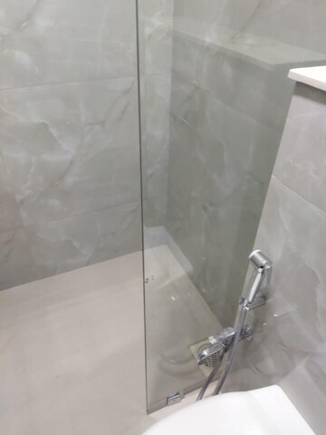 Bathroom in 2 BHK Apartment at L And T Seawoods Residences, Seawoods – for Rent