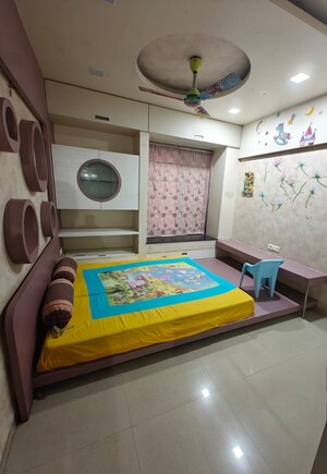 Bedroom in 3 BHK Apartment at Kumar Princetown, Undri – for Sale