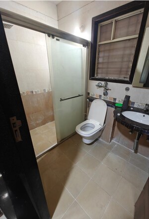 Bathroom in 3 BHK Apartment at Kumar Princetown, Undri – for Sale