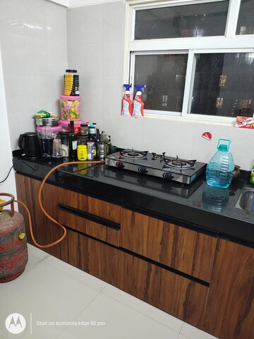 Kitchen in 1 RK Apartment at Nyati Elysia, Kharadi – for Rent
