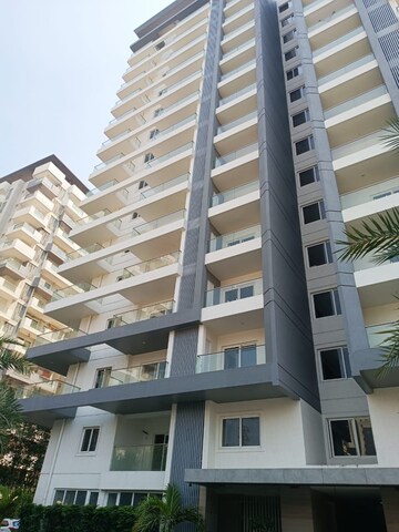 4 BHK Apartment – Exterior View View at Niharika Skyline, Khajaguda - for Sale