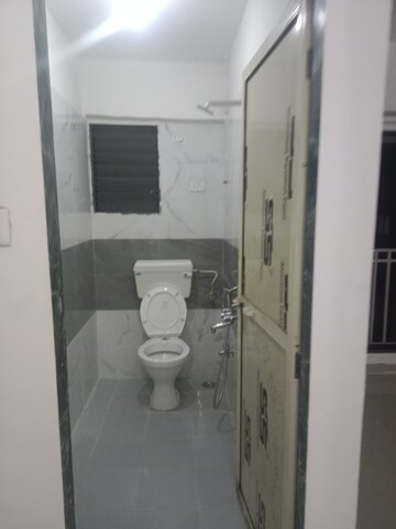 Bathroom in 1 RK Apartment at Shree Krishna Daffodil Heights, Bhandup West – for Rent