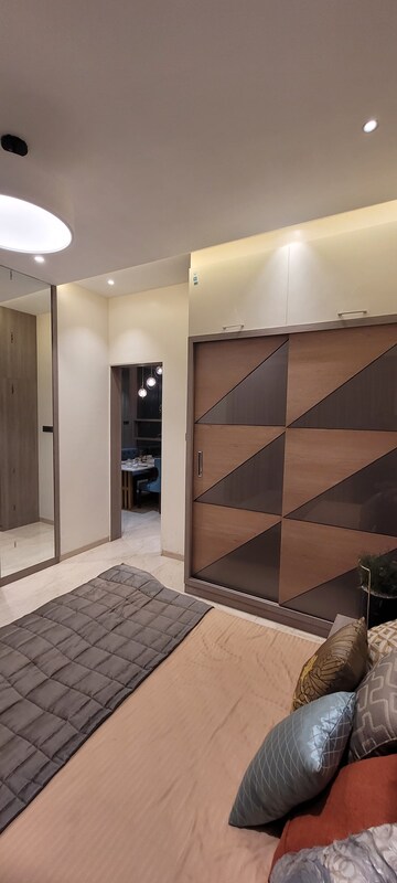 Master Bedroom in 2 BHK Apartment at N Rose Northern Hills, Dahisar East – for Sale