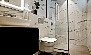 Bathroom in 3 BHK Apartment at The Ananta Aspire, Utrathiya – for Sale