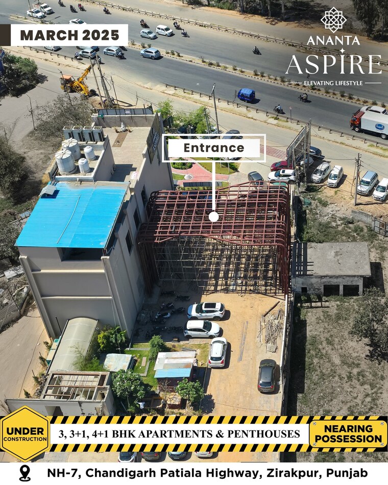 undefined, the-ananta-aspire 3 Bedroom 1853 Sq.Ft. Apartment In Utrathiya Zirakpur 8467893