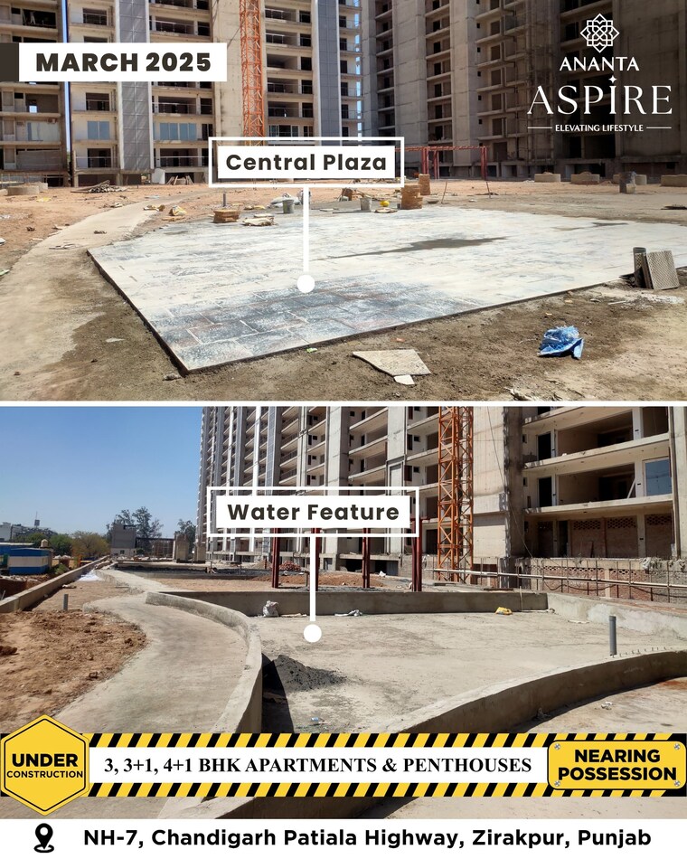 Living Room, ananta-lifestyle 4 Bedroom 2945 Sq.Ft. Apartment In Lohgarh Zirakpur 8467912