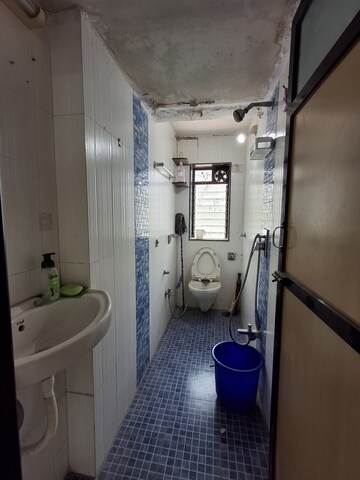 Bathroom in 1 RK Apartment at Ram Niwas Goregaon West, Goregaon West – for Rent