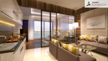 Living Room in 1 BHK Apartment at Kasauli – for Sale