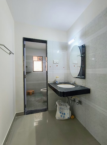 Bathroom in 2.5 BHK Apartment at BU Bhandari Colonnade Apartment, Kharadi – for Rent