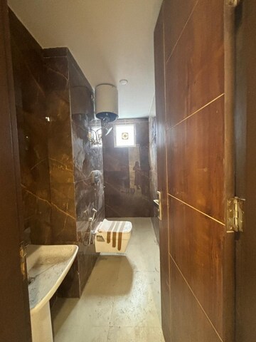 Bathroom in 3 BHK Builder Floor at Chattarpur – for Sale