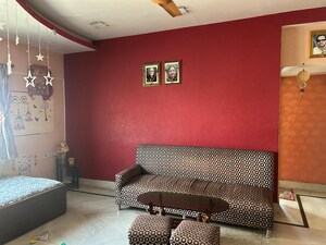 Living Room in 3 BHK Apartment at Bangur Avenue – for Sale