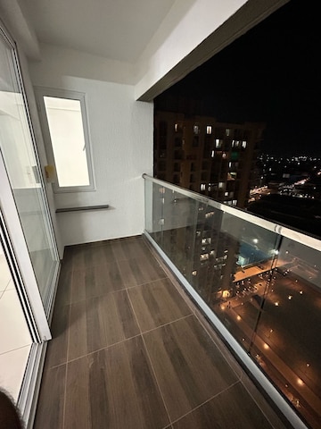 Balcony in 2.5 BHK Apartment at Yashwin Orizzonte, Kharadi – for Rent