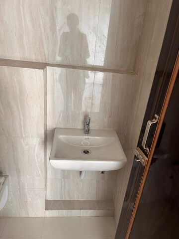 Bathroom in 1 BHK Apartment at Raunak Delight, Owale – for Rent